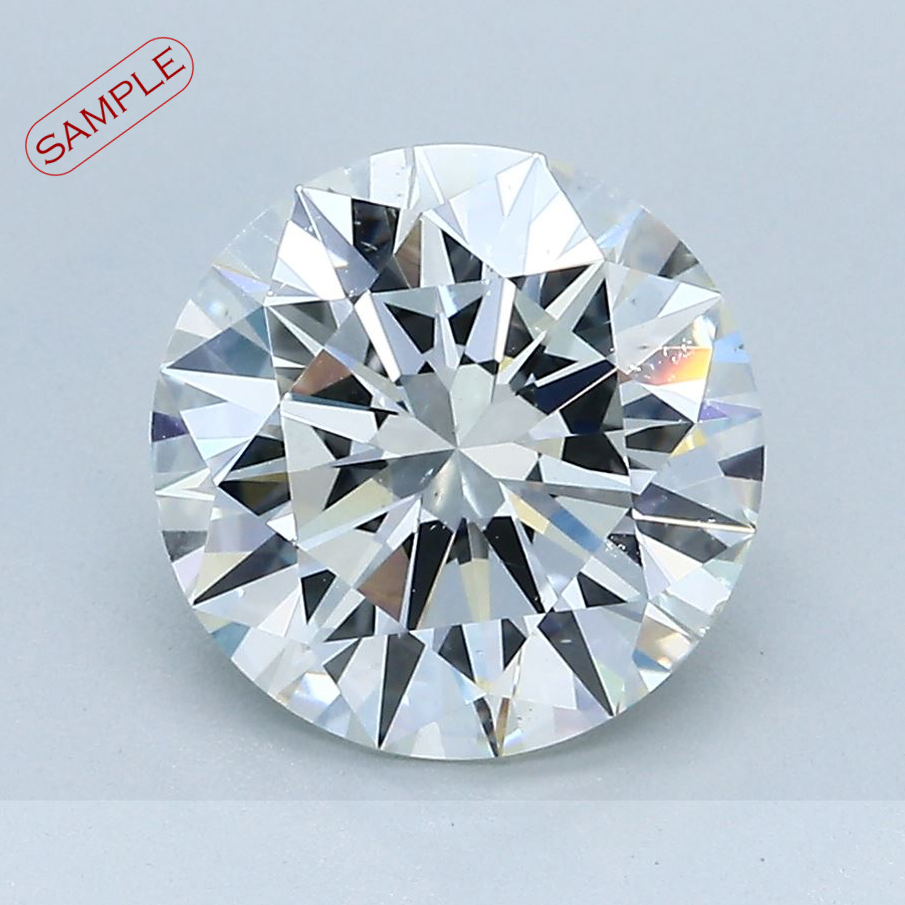 0.90 Carat E-VS2 Very Good Round Diamond Image 