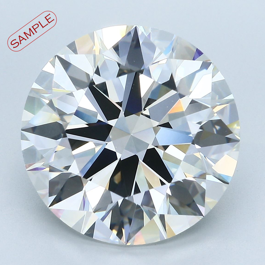 1.02 Carat H-VVS2 Excellent Round Diamond Image 1